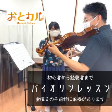 福井県バイオリン教室【気になる疑問や講師をご紹介】